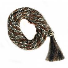 Mecate mit Tassel und Rohhaut Knoten 8-fach 5/8"