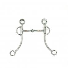 Shank Snaffle Bit Edelstahl - Westerngebiss