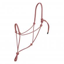 WEAVER Silvertip Knotenhalfter schwarz - pink im Onlineshop für Westernreiten günstig bestellen