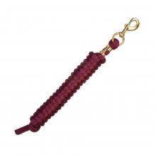 WEAVER Führstrick mit Karabiner in Burgundy - weinrot im Onlineshop für Westernreiten günstig bestellen