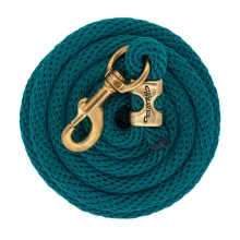 Weaver Führstrick mit Karabiner in Teal Green - türkisgrün