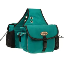 Weaver Sattel Packtasche für Westernsattel Nylon teal - türkisgrün