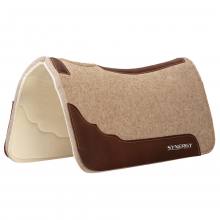 Weaver Synergy Contoured Virgin Merino Wool Performance Saddle Pad